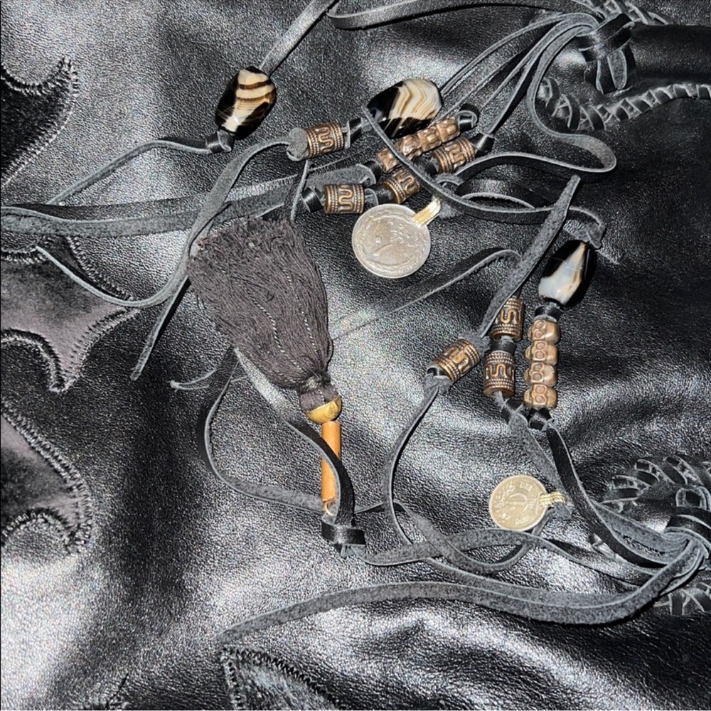 Vintage Simone Camille Genuine Calf Hair & Leather Handbag - Picture 13 of 14